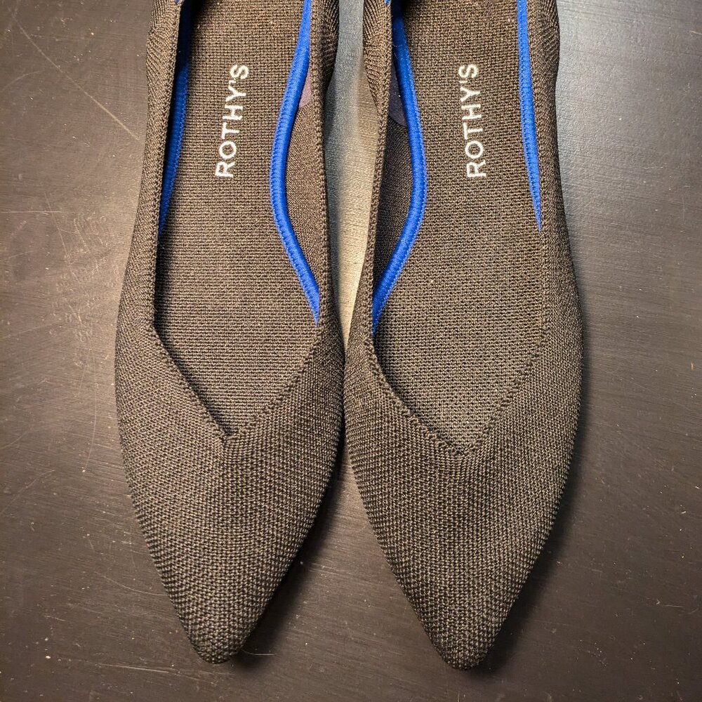 Rothy's Black Flats, Size 11. - Picture 2 of 7